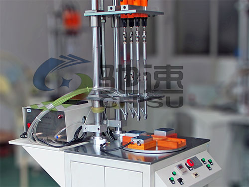 汽車安定器用4軸打螺絲機-轉(zhuǎn)臺式